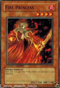 Principessa del Fuoco GLD1-EN005 X 3 MINT LIMITED YU-GI-0H - Foto 1 di 1