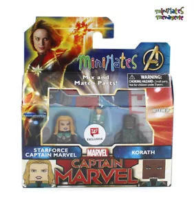 Marvel Minimates Walgreens Capitana Marvel Película Starforce Capitán y Korath - Imagen 1 de 1