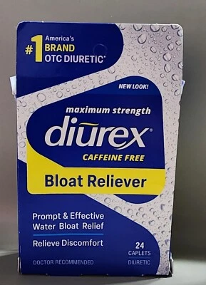 Cápsulas diuréticas suaves para aliviar la hinchazón de agua Diurex Max 24 unidades exp. 03/2026 Foto 1 de 3