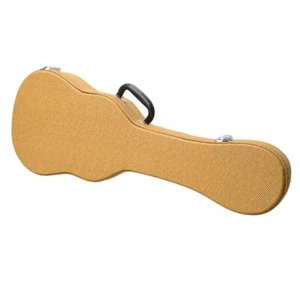 26" Tenor Ukulele Hard Case Artificial Leather Yellow - Picture 1 of 9