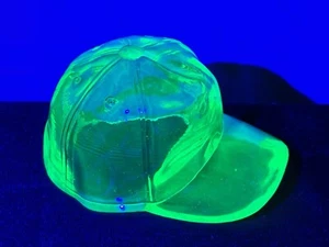 Rosso Fred Wilkerson Uranium Glass Baseball Hat Cap - Picture 1 of 6