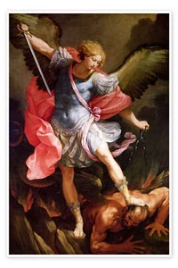 Poster Erzengel Michael besiegt Satan - Guido Reni - Bild 1 von 7