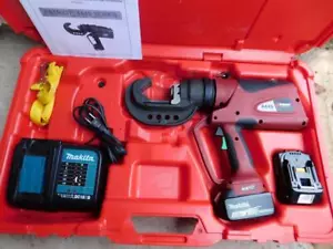 HERRAMIENTA DE PRENSADO CRIMPADORA DIELELESS ALIMENTADA POR BATERÍA BURNDY PAT444S-LI 444S - Imagen 1 de 14