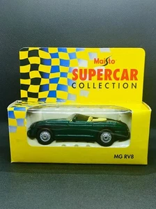 maisto supercar collection MG RV8 Scale 1:37 model car diecast collectable - Picture 1 of 7