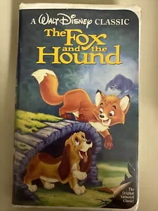 The Fox and the Hound (VHS, 1994) Black Diamond Edition 2041 Rare - Picture 1 of 4