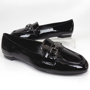 NEW! Bandolino Flavia 3 Loafers Women's Comfort Shoes Size 6.5 Med Black Patent - Picture 1 of 11