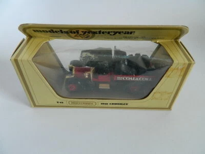 Vintage New Matchbox Models of Yesteryear Y-13 1918 Crossley Red Coal & Coke - Image 1 of 4