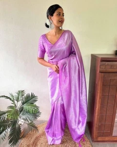 Silk sarees for women, South Indian Saree Blouse, Custom Stitch Design Blouse - Picture 1 of 6