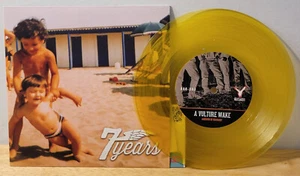 7 Years A Vulture Wake Awkward Aardvark Record Split Yellow Vinyl With Insert 7" - Picture 1 of 3