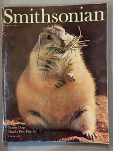Smithsonian, March 1998 Issue, Dinosaur Bones, Prairie Dogs, Diebenkorn, R2-D2 - Picture 1 of 1