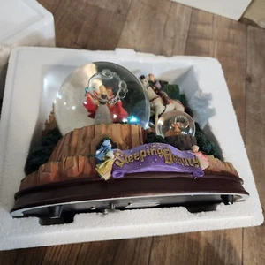 Disney Sleeping Beauty Snow Globe Music Box Once Upon A Dream Store Exclusive - Picture 1 of 10