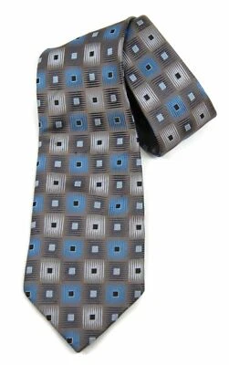 Corbata de seda Paul Dione - Geométrica - 58" Foto 1 de 4