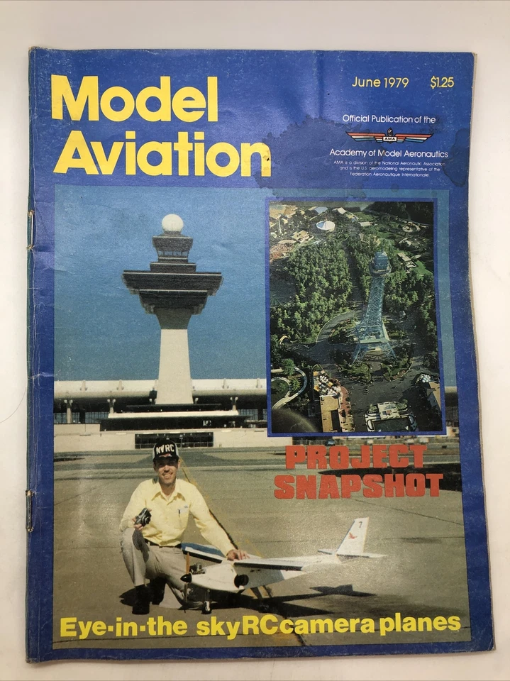 MODEL AVIATION Magazine June 1979  Bebe Jobel D.9: C/L Scale - Image 1 of 4