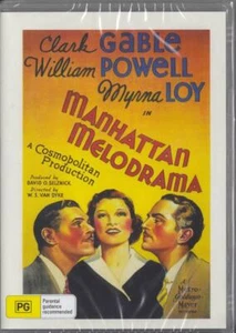MANHATTAN MELODRAMA - CLARK GABLE - NEW & SEALED DVD FREE LOCAL POST - Picture 1 of 1