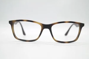 Vintage Ray Ban RB 7047 Brown Silver Oval Glasses Eyeglass Frame - Picture 1 of 6