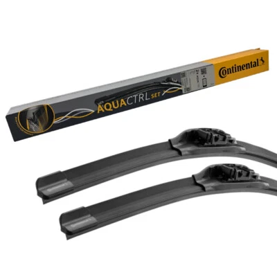 KIT 2 SPAZZOLE TERGICRISTALLO CONTINENTAL AQUACTRL VW POLO 9N 1.4 TDI