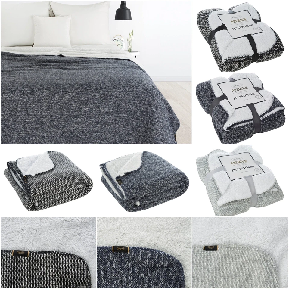 Zweiseitige Decke Wohndecke Kuscheldecke Weiche Couchdecke  150X200 Sofadecke - Bild 1 von 1