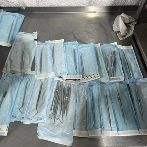 36-teiliges Dentalwerkzeug-Set Henry Schein Hurgfriedy Schaber Plektren Spiegel siehe Bild - Bild 1 von 7