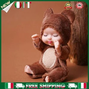 # 1 pz 11 cm Mini Reborn Baby Doll Simulazione Rinascita Bambole Giocattolo per - Photo 1/9