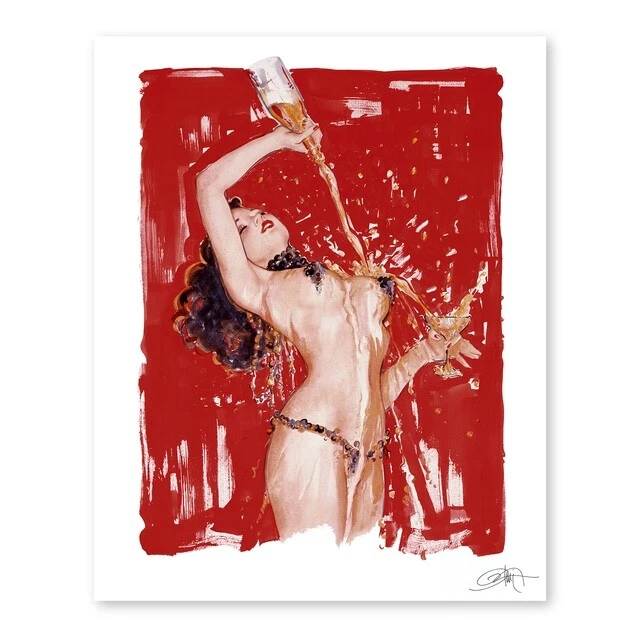 Dita Von Teese 'La noche que inventaron el champán' - Impresión giclée de 8"x10" (firmada) Foto 1 de 1