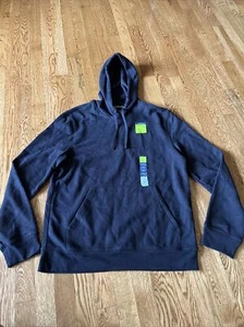 Tek Gear Men’s Performance Activewear Soft Fleece Hoodie-Black-Sz Small NWT $35 - Picture 1 of 19