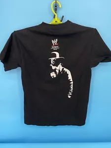 Vintage Undertaker Shirt Medium Black Wrestling Tee Y2K Deadman Graphic WWE WWF - Bild 1 von 14