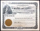 Rare Lime Cola Bottling Company 1921 Stock Certificate - before Coca Cola Lime