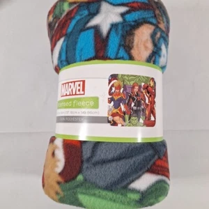 Marvel Licensed Fleece Blanket Avengers Unite 1.5 Yards X 59 Inches - Picture 1 of 4