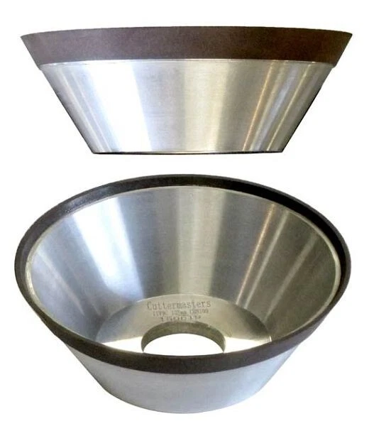 Cuttermasters 11V9C 115mm Flared Cup Wheel, CBN for HSS, 11V9C-115C100 - Image 1 of 1