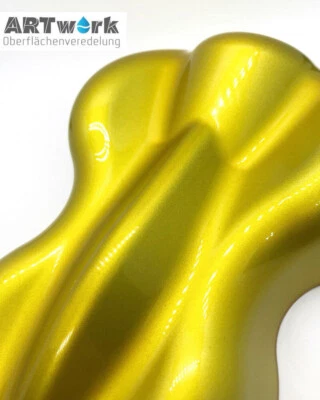 Effektlack Lasur Candylack 10 Liter im SET Candy Yellow - Gelb spritzfertig - Bild 1 von 4