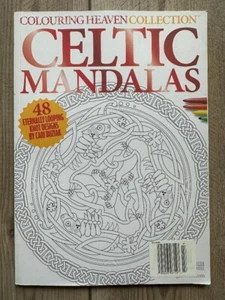 2023 CELTIC MANDALAS Special COLOURING HEAVEN Adult Coloring Book 48 DESIGNS - Bild 1 von 1