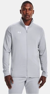 Men's UA Command Warm-Up Full-Zip Mod Gray/White Under Armour Jacket XXL 2XL - Picture 1 of 6