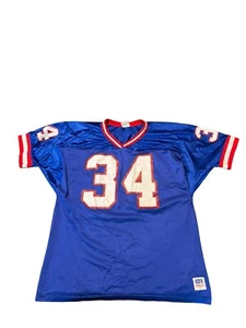 Vintage New York Giants Jersey Hershel Walker Mens XL Wilson Vintage Blue - Picture 1 of 6