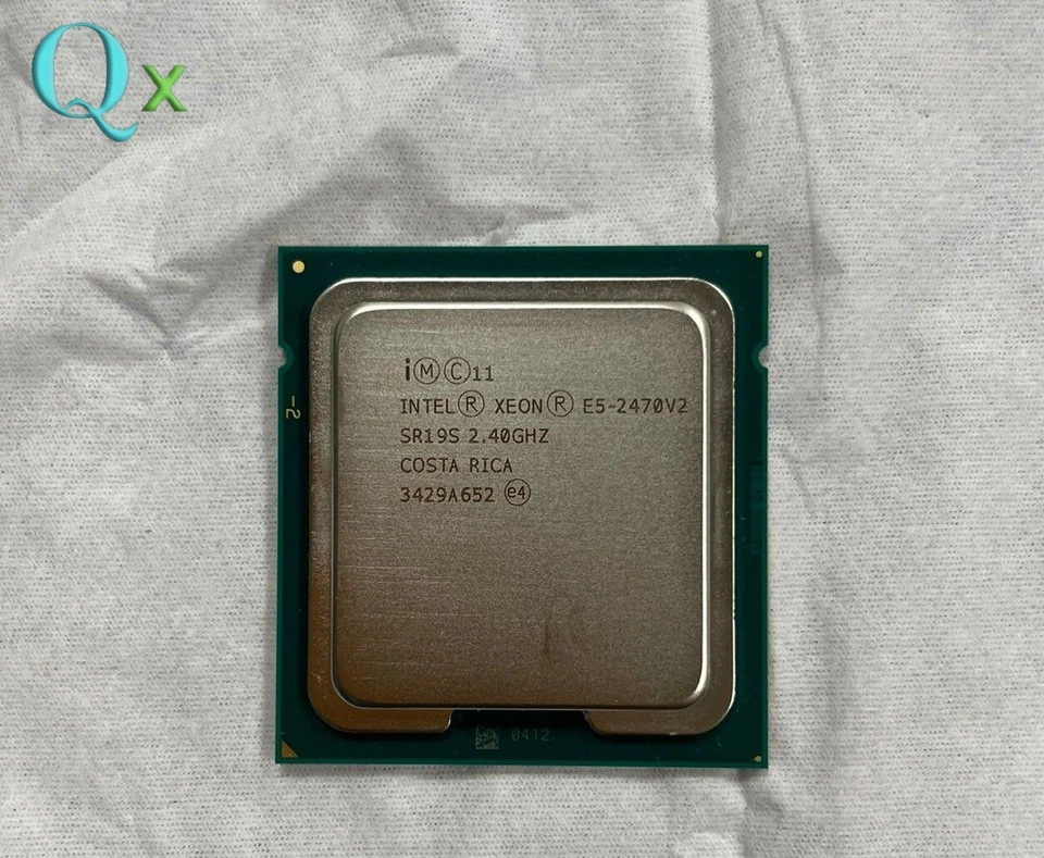 Intel Xeon E5 2470 V2 LGA 1356 CPU Processor 2.4GHz 25MB 10Core SR19S - Image 1 of 1