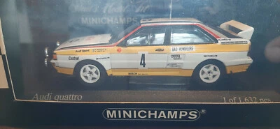 Audi Quattro Montecarlo '84 1/43 Minichamps - Immagine 1 di 4