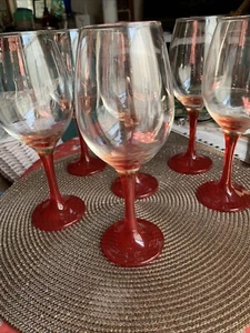 Cherry by Cristal D'Arques-Durrand - Sei bicchieri vintage acqua/vino - Foto 1 di 6