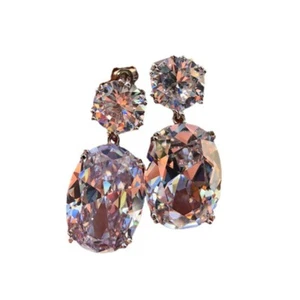 Female Accessories Drop Earrings Jewelry Cubic Zirconia Earring Women - Picture 1 of 9