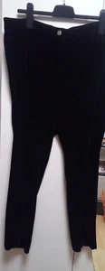 Samthose Schwarz Damen Größe 50 - Bild 1 von 9