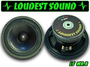 COPPIA Mid woofer 20 cm Loudest Sound Professional audio LS W8.4 auto spl sp l - Foto 1 di 5