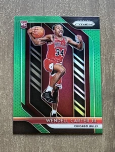 Wendell Carter Jr. 2018-19 Panini Prizm Green RC #80 Chicago Bulls - Bild 1 von 2