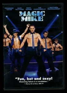 MAGIC MIKE DVD Starring Channing Tatum Joe Manganiello Matthew McConaughey - Foto 1 di 2