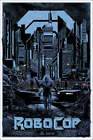 Affiche sérigraphie Robocop par Kilian Eng Ltd édition x/220 art comme neuf film Mondo