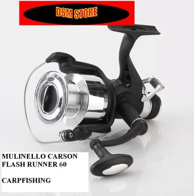 MULINELLO CARPFISHING CARSON FLASH RUNNER 60 OFFERTA CARP FISHING BOILIES A0022 - Immagine 1 di 4