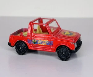Pioneer Suzuki SJ4130 Jimmy Samurai 4x4 Red Diving Club Water Sports 1:64 Scale - Picture 1 of 5