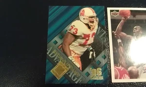 Regan Upshaw Tampa Bay Buccaneers 1996 Edge Rookies Advantage OVERSIZE RARE - Picture 1 of 1