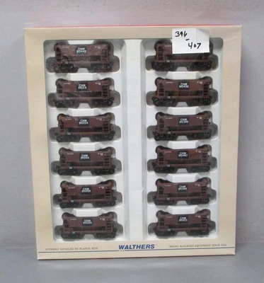 Walthers 932-4463 HO C&NW Ore Cars (Pack of 12) LN/Box - Image 1 of 3
