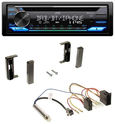 JVC Bluetooth MP3 USB DAB CD Autoradio für Audi TT (1998-2006) - ISO - Bild 1 von 4