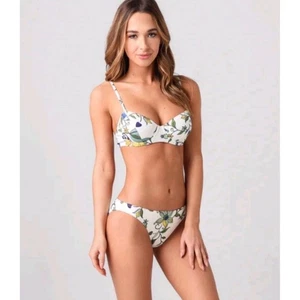 Tory Burch Love Floral Gr. XS Bikini Badeanzug Bügel Oberteil Hipster Unterteil - Bild 1 von 17