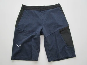 Mens Small Salewa Lavaredo Hemp Train Shorts Alpine dark blue - Picture 1 of 8