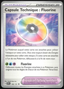 Carte Pokémon Capsule Technique : Fluorine 188/191   Étincelles Déferlantes FR - Picture 1 of 2